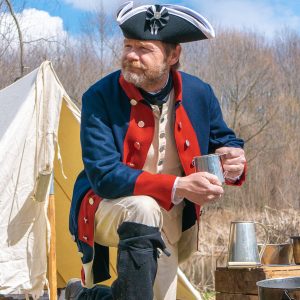 Men's 1770s Colonial Officer-Style Coat